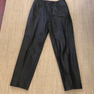 Leather pants